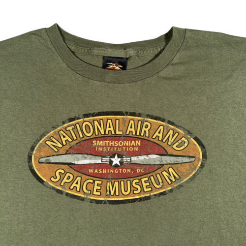 Vintage National Air Space Museum Shirt Adult EXTRA LARGE Green Museum USA 90s-2 Vintage National Air Space Museum Shirt Adult EXTRA LARGE Green Museum USA 90s