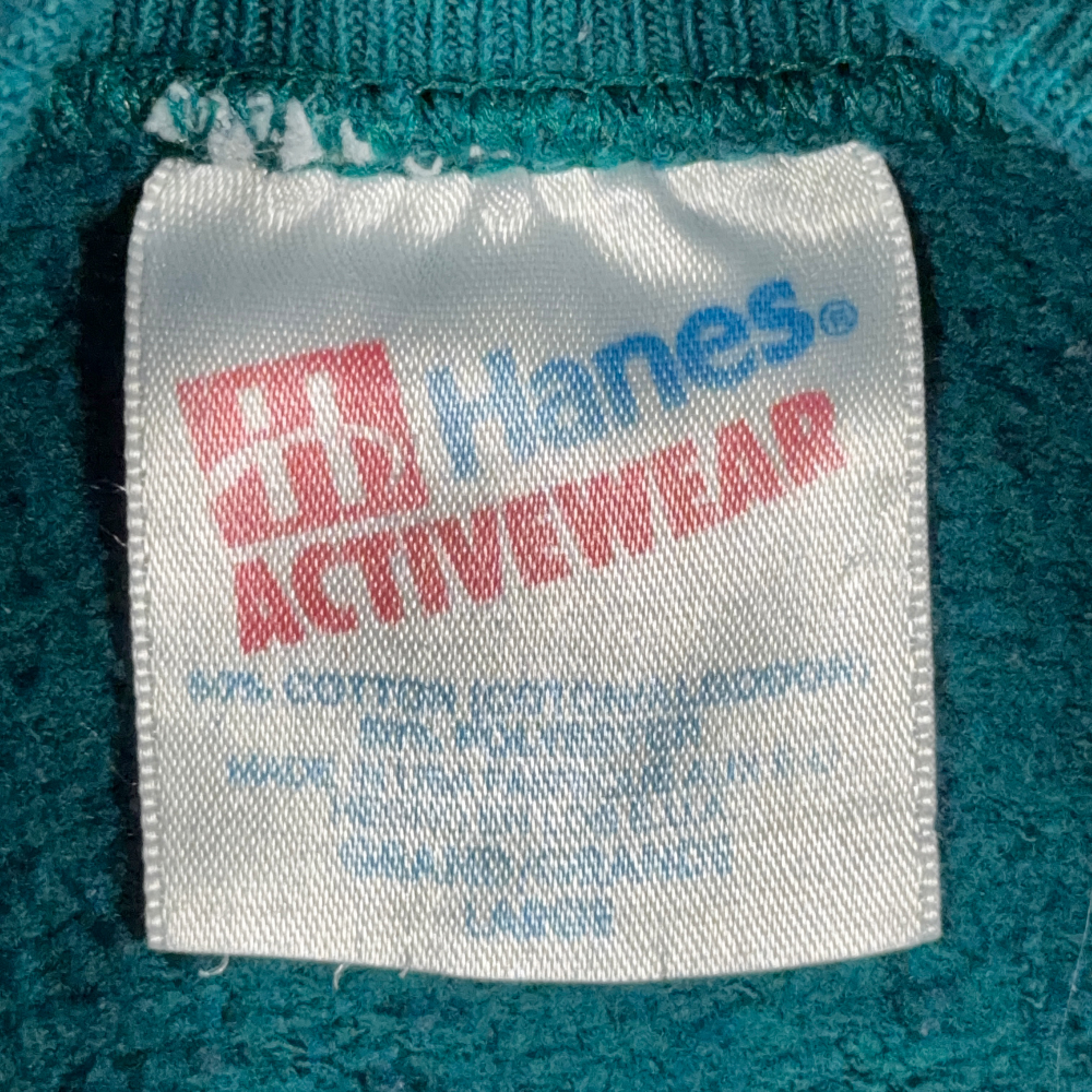 Vintage Real Jeans Wear Sweater Adult MEDIUM Green Sweatshirt Pioneer USA 90s-4 Vintage Real Jeans Wear Sweater Adult MEDIUM Green Sweatshirt Pioneer USA 90s