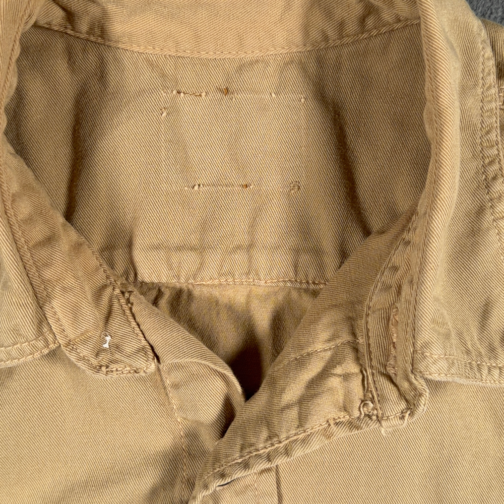 Vintage Safari Shirt Adult LARGE Brown Military Field Utility Outdoor USA 80s-6 Vintage Safari Shirt Adult LARGE Brown Military Field Utility Outdoor USA 80s