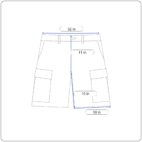 Nike Shorts Mens 32 Green Cargo Ripstop Military Utility Tactical Swoosh Zip