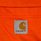 Vintage Carhartt Shirt Adult EXTRA LARGE Orange Logo Workwear Heritage Y2K