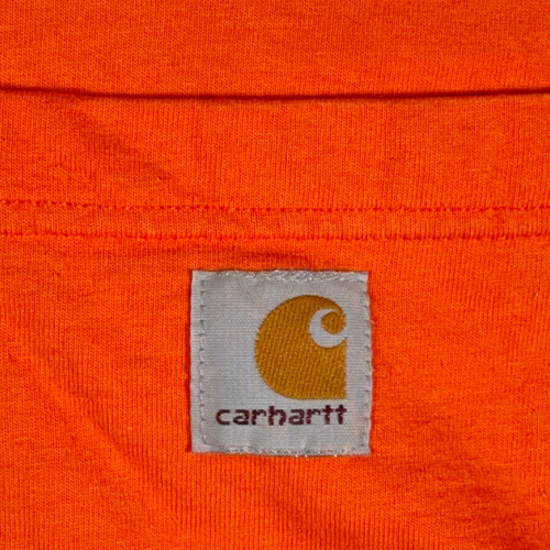 Vintage Carhartt Shirt Adult EXTRA LARGE Orange Logo Workwear Heritage Y2K-3 Vintage Carhartt Shirt Adult EXTRA LARGE Orange Logo Workwear Heritage Y2K