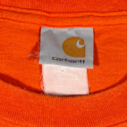 Vintage Carhartt Shirt Adult EXTRA LARGE Orange Logo Workwear Heritage Y2K