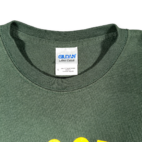 Chicago Police Shirt Adult SMALL Green Narcotics Huff Puff Law Enforcement Y2K