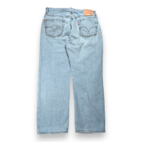 Vintage 505 Levis Jeans Mens 34x29 Blue Regular Straight Light Wash Denim Y2K