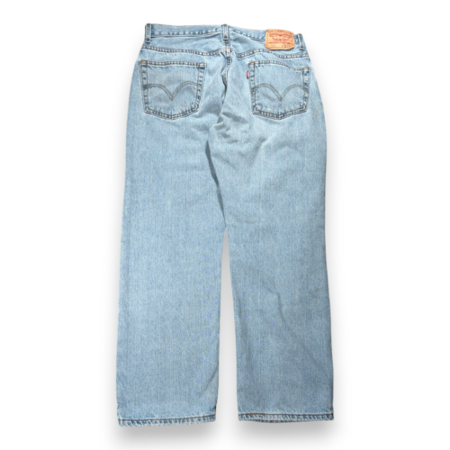 Vintage 505 Levis Jeans Mens 34×29 Blue Regular Straight Light Wash Denim Y2K-2 Vintage 505 Levis Jeans Mens 34x29 Blue Regular Straight Light Wash Denim Y2K