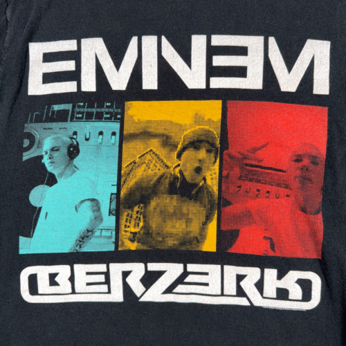 Eminem Shirt Adult SMALL Black Berzerk Music Rap Hip Hop Cover Marshall Mathers-2 Eminem Shirt Adult SMALL Black Berzerk Music Rap Hip Hop Cover Marshall Mathers