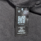 G Star Raw Shirt Adult MEDIUM Black Barcode Arrow Icons Boxy Fit Oversized