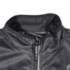 Golds Gym Vest Adult EXTRA LARGE Black Blue Zip Up Workout Running Cycling