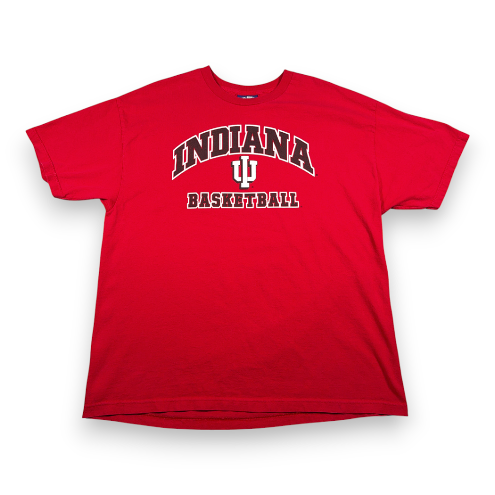 Vintage Indiana Basketball Shirt Adult EXTRA LARGE Red Hoosiers University Y2K-1 Vintage Indiana Basketball Shirt Adult EXTRA LARGE Red Hoosiers University Y2K