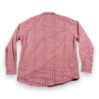 Rafter C Western Shirt Adult EXTRA LARGE Red Gingham Plaid Cowboy Collection
