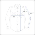 Rafter C Western Shirt Adult EXTRA LARGE Red Gingham Plaid Cowboy Collection