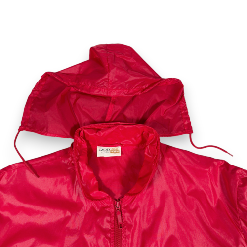 Vintage Izod Jacket Adult LARGE Red Windbreaker Bomber Nylon Club Preppy 80s-2 Vintage Izod Jacket Adult LARGE Red Windbreaker Bomber Nylon Club Preppy 80s