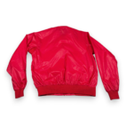 Vintage Izod Jacket Adult LARGE Red Windbreaker Bomber Nylon Club Preppy 80s