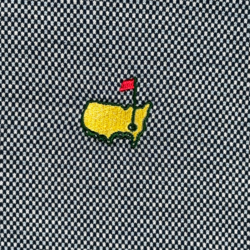 Vintage Masters Polo Shirt Adult EXTRA LARGE Blue Check Amen Corner Augusta 90s