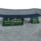Vintage Masters Polo Shirt Adult EXTRA LARGE Blue Check Amen Corner Augusta 90s