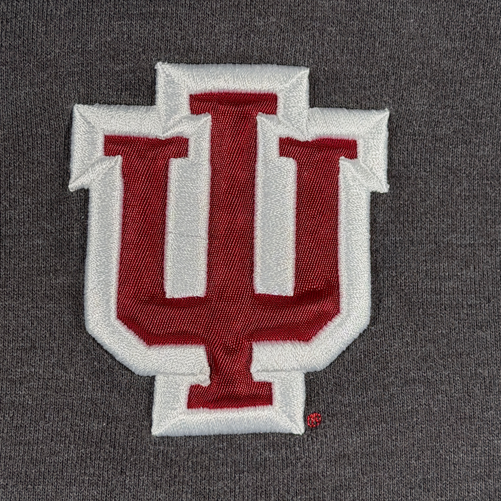 Vintage Indiana Hoosiers Sweater Adult MEDIUM Gray JanSport Sweatshirt IU 90s-4 Vintage Indiana Hoosiers Sweater Adult MEDIUM Gray JanSport Sweatshirt IU 90s