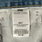 Vintage Levis 505 Jeans Mens 34x29 Blue Regular Straight Denim Y2K 34x30 Tag