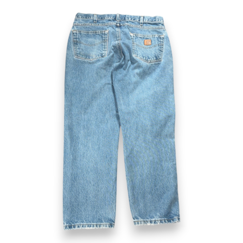 Carhartt Jeans Mens 34×28 Blue Denim B17 Relaxed Fit Straight Leg Light Workwear-2 Carhartt Jeans Mens 34x28 Blue Denim B17 Relaxed Fit Straight Leg Light Workwear