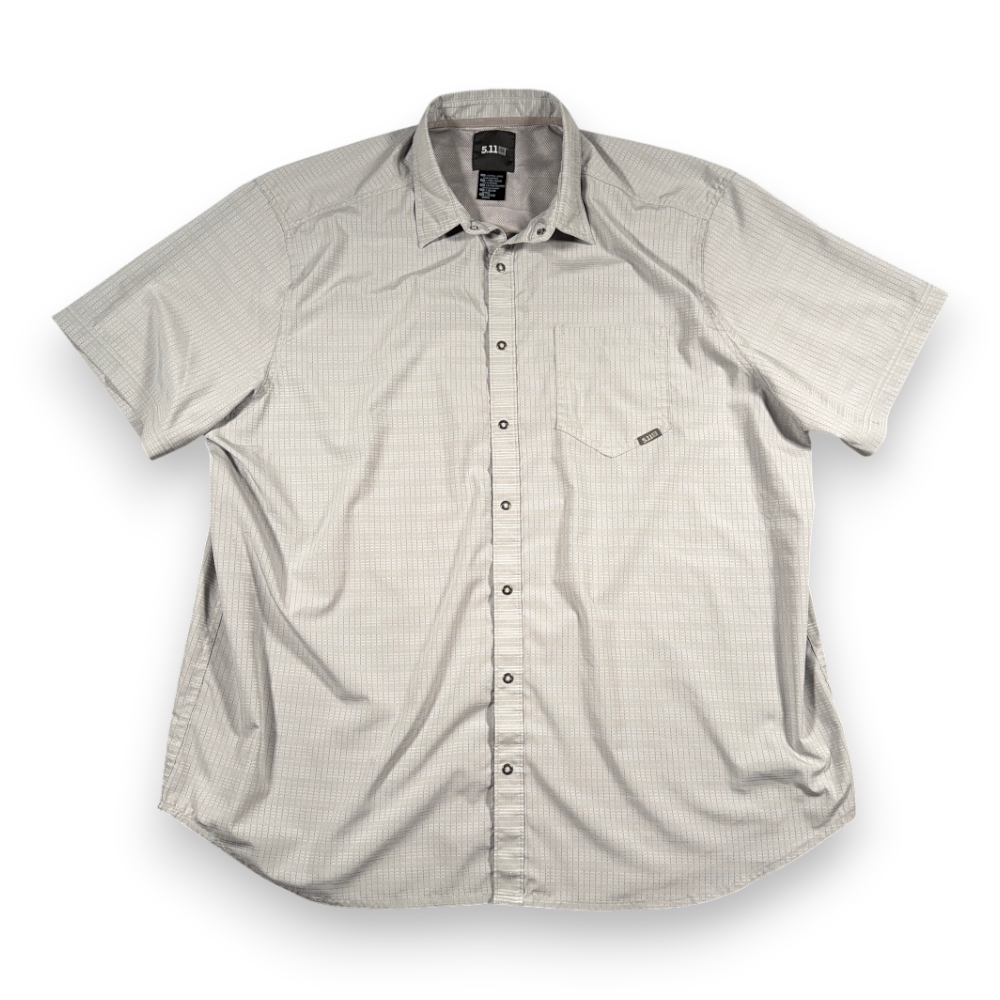511 Tactical Shirt Adult 2XL XXL Gray Breathable Mesh Utility Outdoor Pocket-1 511 Tactical Shirt Adult 2XL XXL Gray Breathable Mesh Utility Outdoor Pocket