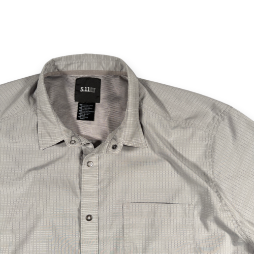 511 Tactical Shirt Adult 2XL XXL Gray Breathable Mesh Utility Outdoor Pocket-2 511 Tactical Shirt Adult 2XL XXL Gray Breathable Mesh Utility Outdoor Pocket