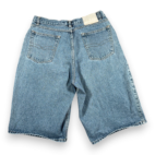 Vintage Bugle Boy Shorts Mens 30 Blue Jean Denim Wide Leg Baggy Skater 90s