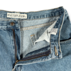 Vintage Bugle Boy Shorts Mens 30 Blue Jean Denim Wide Leg Baggy Skater 90s