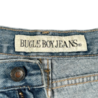 Vintage Bugle Boy Shorts Mens 30 Blue Jean Denim Wide Leg Baggy Skater 90s