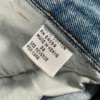 Vintage Bugle Boy Shorts Mens 30 Blue Jean Denim Wide Leg Baggy Skater 90s