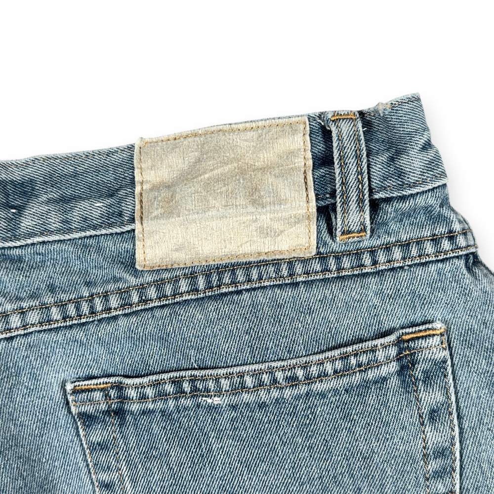 Vintage Bugle Boy Shorts Mens 30 Blue Jean Denim Wide Leg Baggy Skater 90s-6 Vintage Bugle Boy Shorts Mens 30 Blue Jean Denim Wide Leg Baggy Skater 90s