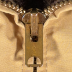 Vintage JC Penney Jacket Adult LARGE 42 Brown Canvas Sherpa Chore Western 70s