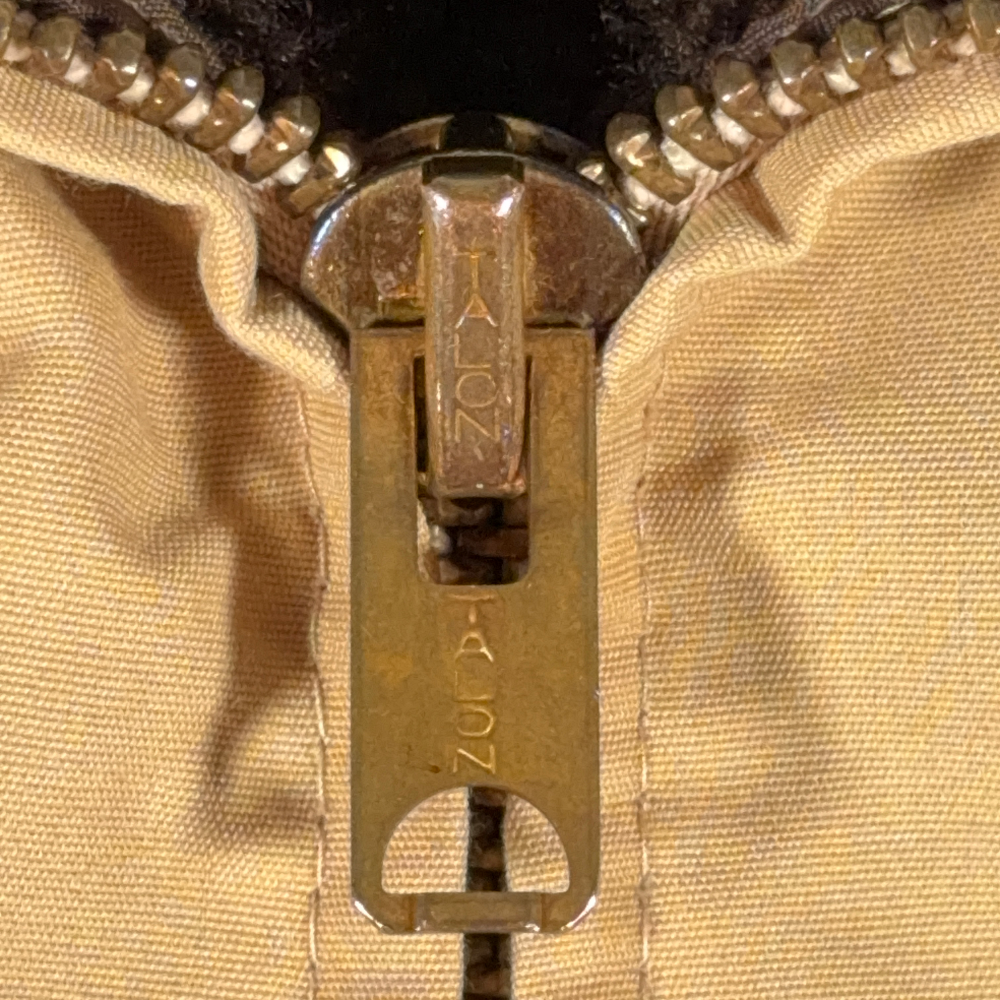 Vintage JC Penney Jacket Adult LARGE 42 Brown Canvas Sherpa Chore Western 70s-4 Vintage JC Penney Jacket Adult LARGE 42 Brown Canvas Sherpa Chore Western 70s