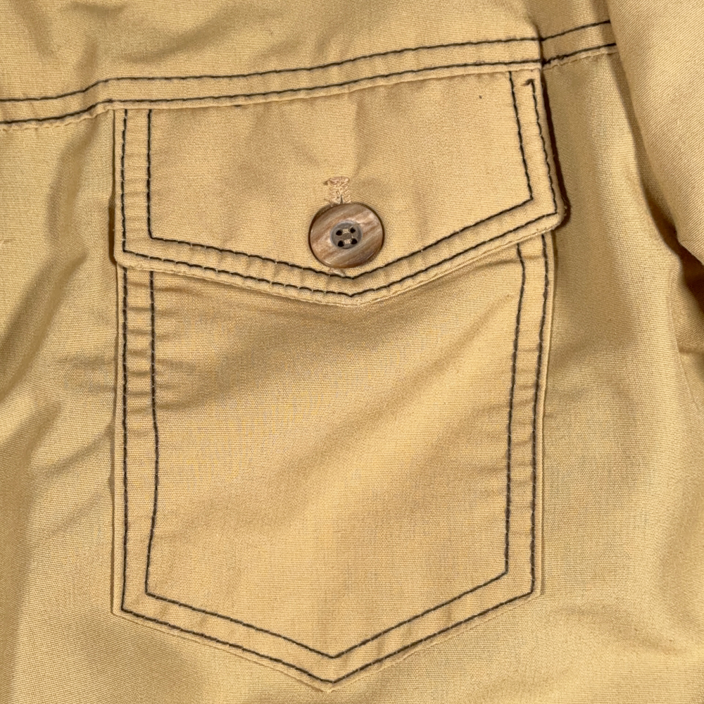 Vintage JC Penney Jacket Adult LARGE 42 Brown Canvas Sherpa Chore Western 70s-6 Vintage JC Penney Jacket Adult LARGE 42 Brown Canvas Sherpa Chore Western 70s