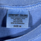 Vintage Black Bear Shirt Adult MEDIUM Blue Alligator River Wildlife Refuge Y2K