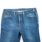 Vintage Calvin Klein Jeans Mens 36x32 Blue Dark Wash Denim Scovill Zip 80s