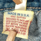 Vintage Calvin Klein Jeans Mens 36x32 Blue Dark Wash Denim Scovill Zip 80s