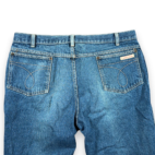 Vintage Calvin Klein Jeans Mens 36x32 Blue Dark Wash Denim Scovill Zip 80s