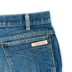 Vintage Calvin Klein Jeans Mens 36x32 Blue Dark Wash Denim Scovill Zip 80s