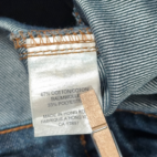 Vintage Gap Jacket Womens MEDIUM Blue Dark Wash Denim Jean Cotton Blend Y2K