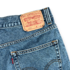 Vintage Levis 550 Shorts Mens 34 Blue Medium Wash Cotton Denim Jean Relaxed Y2K