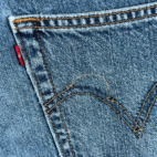 Vintage Levis 550 Shorts Mens 34 Blue Medium Wash Cotton Denim Jean Relaxed Y2K