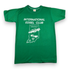 Vintage International Edsel Club Shirt Adult SMALL Green Cars Automobile USA 80s