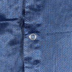 Vintage Mossimo Shirt Adult MEDIUM Blue Polyester Snaup Up Mesh Surfer USA 90s