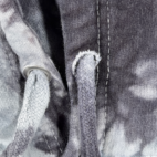 Goosebumps Horrorland Sweater Adult MEDIUM Gray Tie Dye Sweatshirt Hoodie Stine