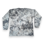 Vintage Back to Earth Shirt Adult LARGE Gray Tie Dye Cotton Smoky Nature 90s