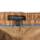 Banana Republic Pants Mens 33x31 Brown Corduroy Aiden Chino Casual 33x32 Tag