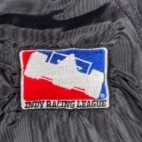 Vintage Indy Racing League Sweater Adult LARGE Black Nike Racing Pullover 90s