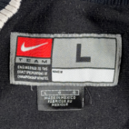 Vintage Indy Racing League Sweater Adult LARGE Black Nike Racing Pullover 90s