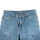 Vintage LL Bean Jeans Mens 36x33 Blue Double L Flannel Lined Natural Fit 90s