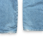 Vintage LL Bean Jeans Mens 36x33 Blue Double L Flannel Lined Natural Fit 90s